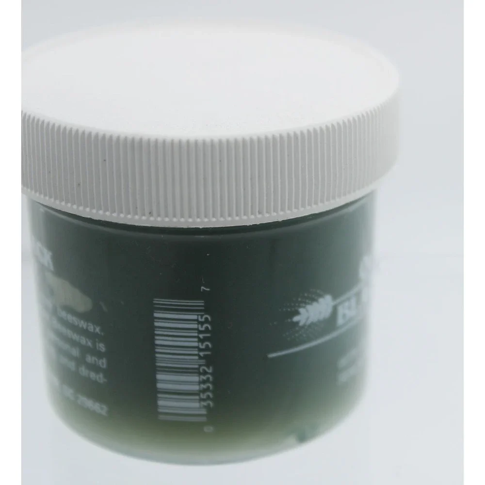 5 Pack Oganic Black Beeswax 2 oz 100% Pure Beeswax Hair Styling Wax